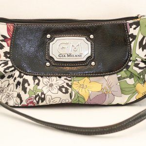 Gia Milani Multi -colored Floral Min-Handbag